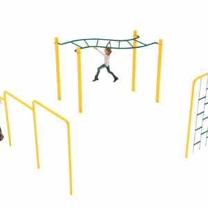 3 Piece Basic Kids Gym Course