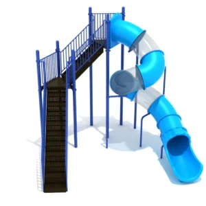 12 Foot Spiral Tube Slide