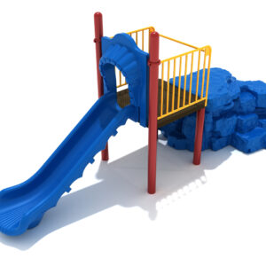 Boulder Climber with Slide
