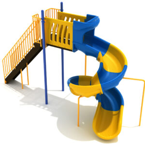 8 Foot Sectional Spiral Slide