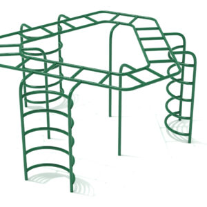 Triangle Overhead Ladder Climber