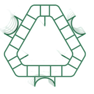 Triangle Overhead Ladder Climber - Image 2