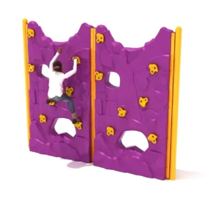 Double Parallel Rock Climbing Wall