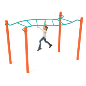 Wavy Overhead Scaling Ladder