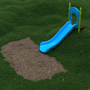 4 Foot Single Straight Embankment Slide