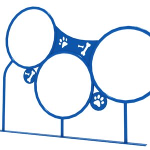 Three Hoop Dog Rings